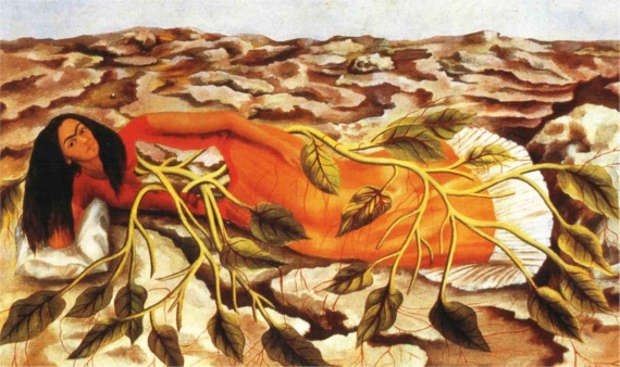 современное искусство сюрреализм  реализм картины художница автопортрет Фрида Кало