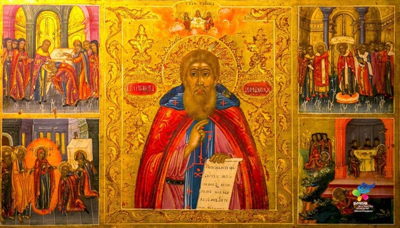 старинная антикварная икона  православие иконопись